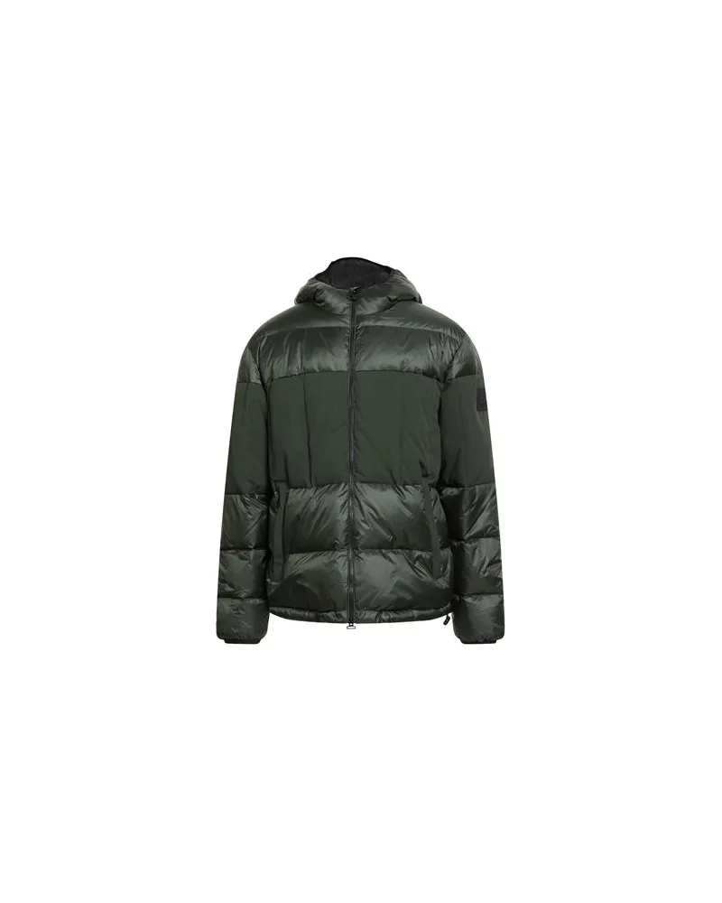 EA7 JACKEN & MÄNTEL - Pufferjacken & Daunenjackenauf YOOX.COM Grün
