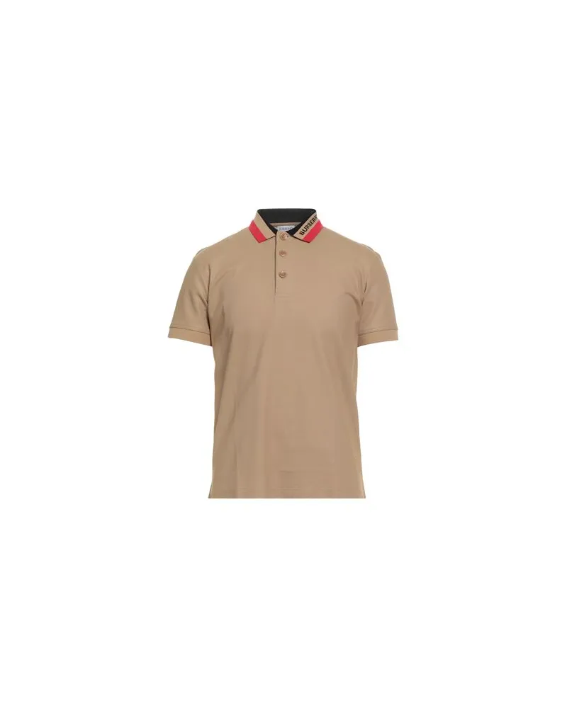 Burberry TOPS - Poloshirtsauf YOOX.COM Kamel