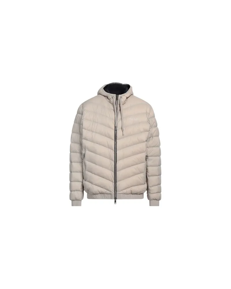 Armani Exchange JACKEN & MÄNTEL - Pufferjacken & Daunenjackenauf YOOX.COM Cremeweiß