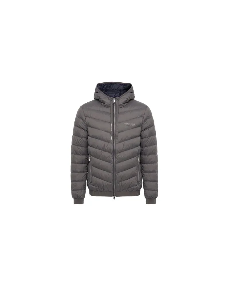 Armani Exchange JACKEN & MÄNTEL - Pufferjacken & Daunenjackenauf YOOX.COM Braungrau