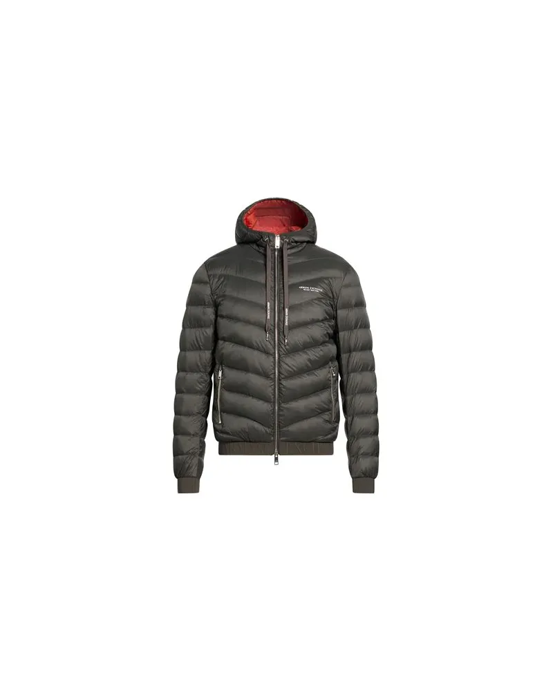 Armani Exchange JACKEN & MÄNTEL - Pufferjacken & Daunenjackenauf YOOX.COM Militärgrün