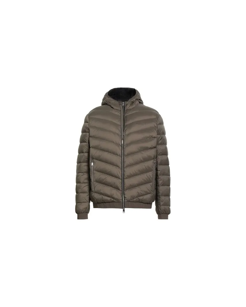 Armani Exchange JACKEN & MÄNTEL - Pufferjacken & Daunenjackenauf YOOX.COM Militärgrün