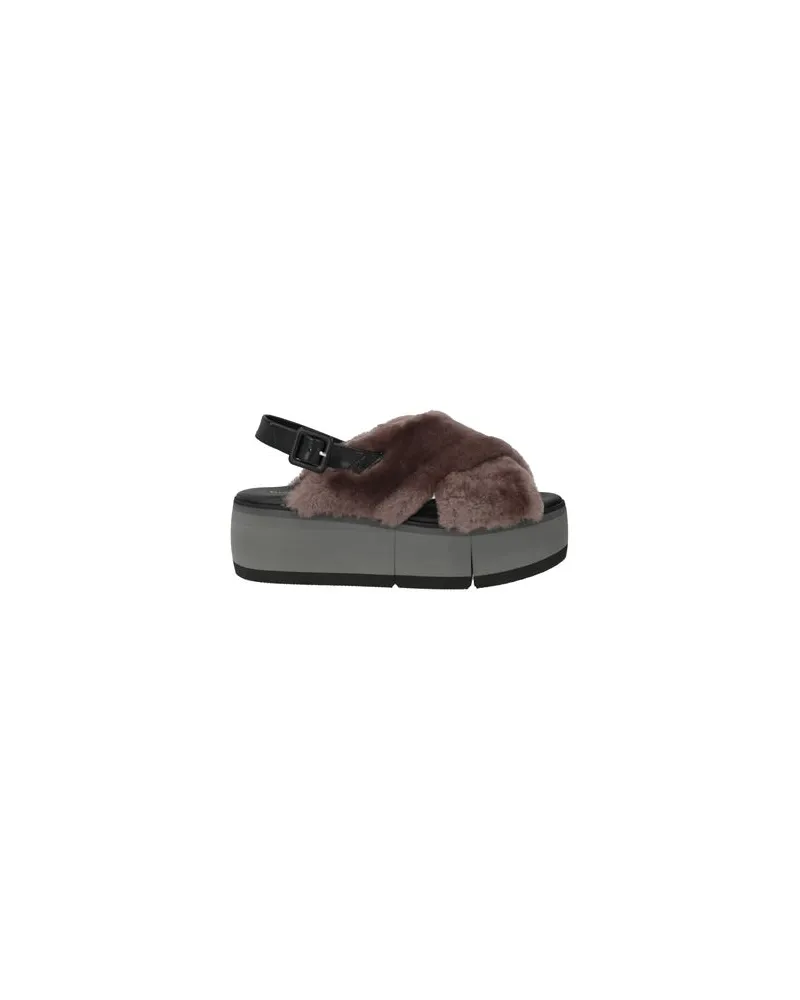 Paloma Barceló 056/1 VIOLIN - SCHUHE - Sandalenauf YOOX.COM Maulwurfsgrau