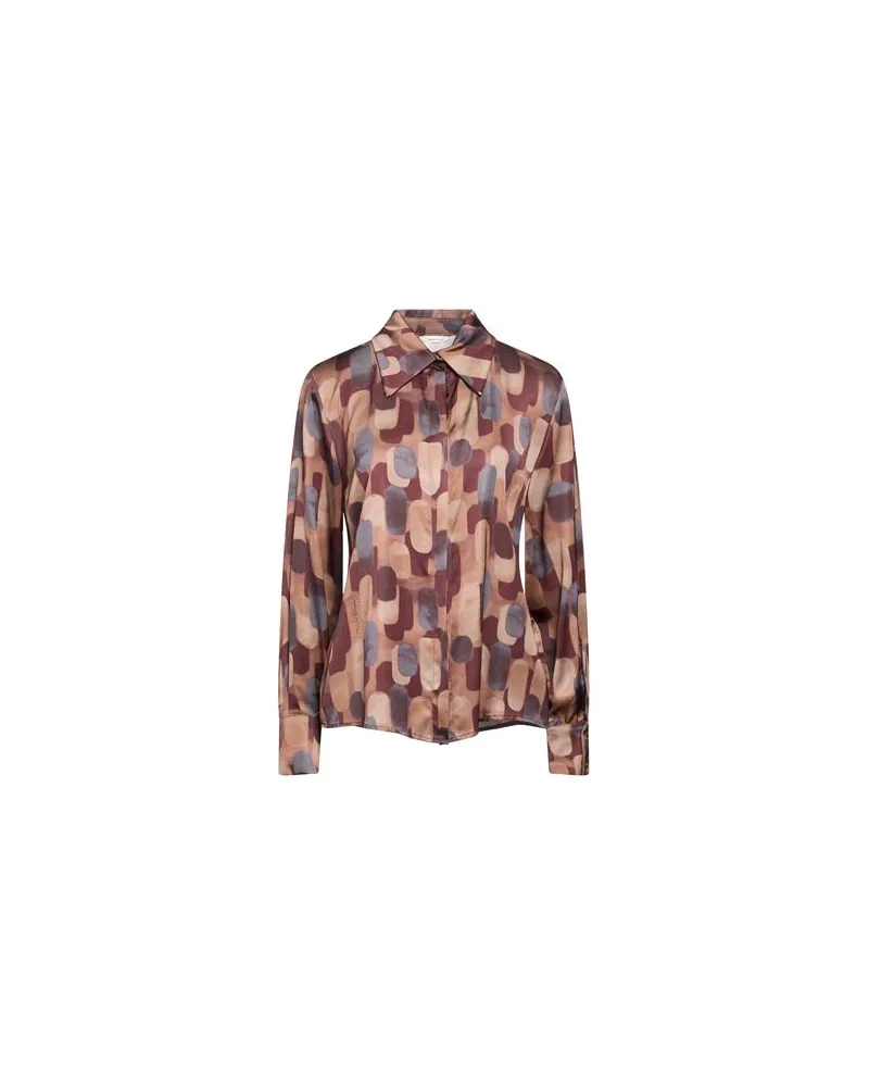 Manila Grace TOPS - Hemdenauf YOOX.COM Braun