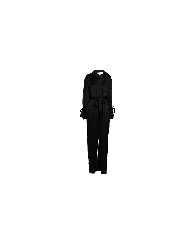 Victoria Beckham OVERALLS - Jumpsuitsauf YOOX.COM Schwarz