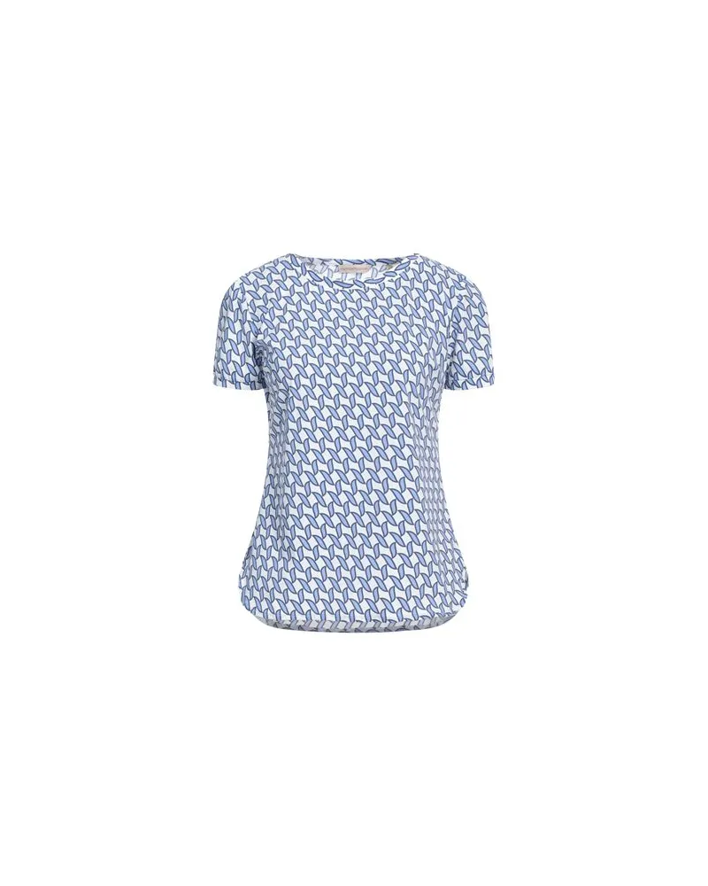 Camicettasnob TOPS - T-shirtsauf YOOX.COM Himmelblau