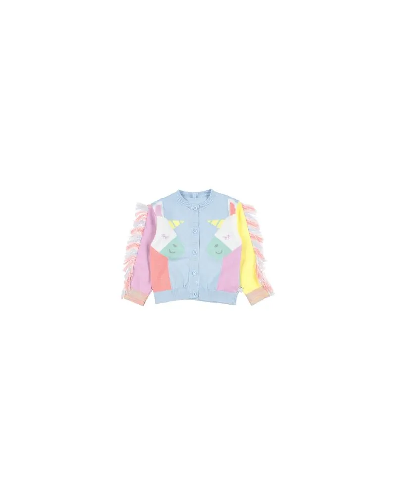 Stella McCartney Kids STRICKWAREN - Strickjackenauf YOOX.COM Himmelblau