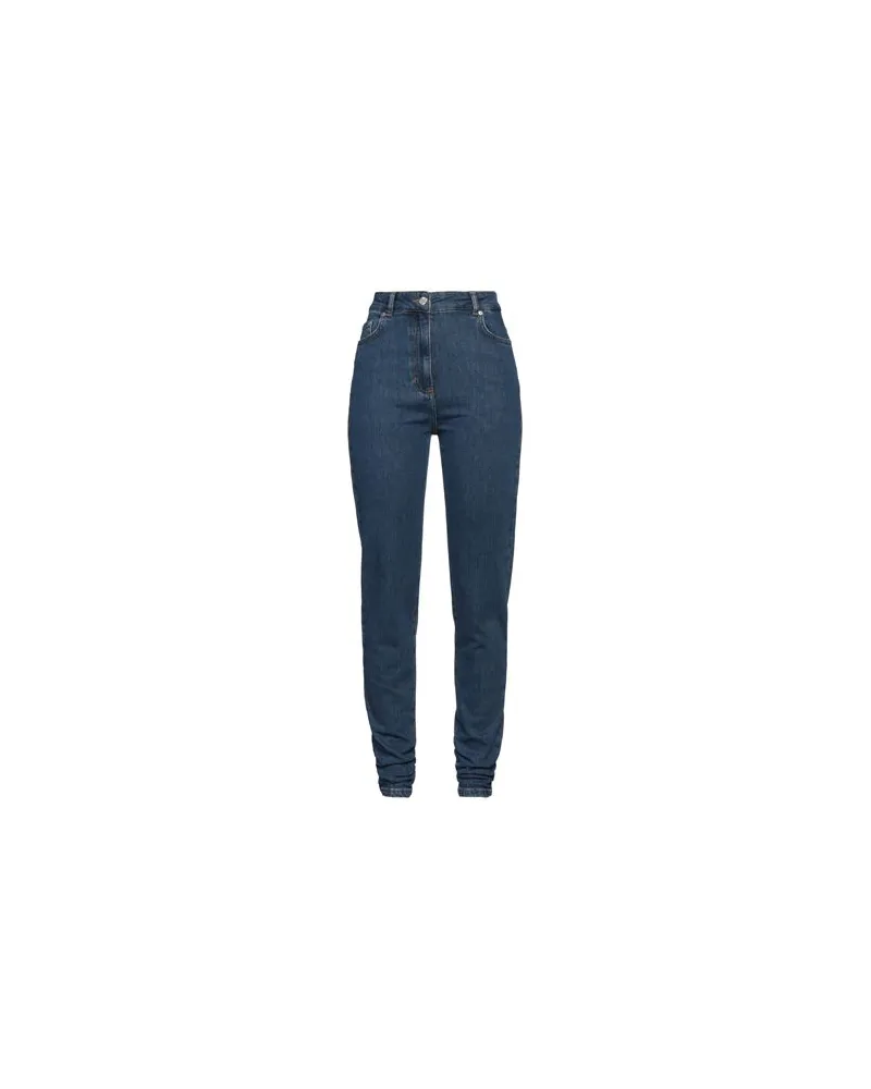 Moschino HOSEN & RÖCKE - Jeanshosenauf YOOX.COM Blau