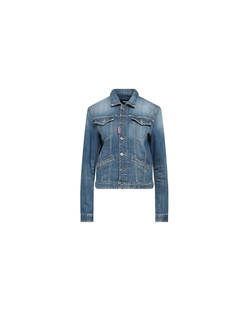 Dsquared2 JACKEN & MÄNTEL - Jeansjacken/Mäntelauf YOOX.COM Blau