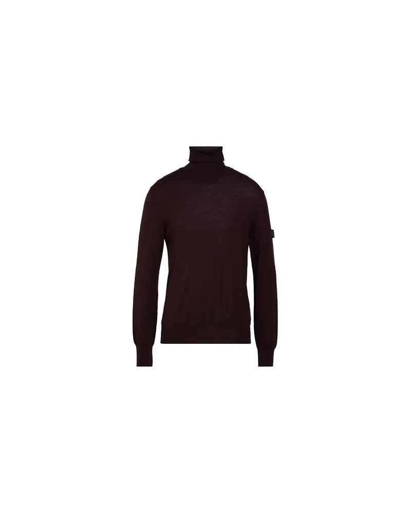 Maison Margiela STRICKWAREN - Rollkragenpulloverauf YOOX.COM Schokobraun