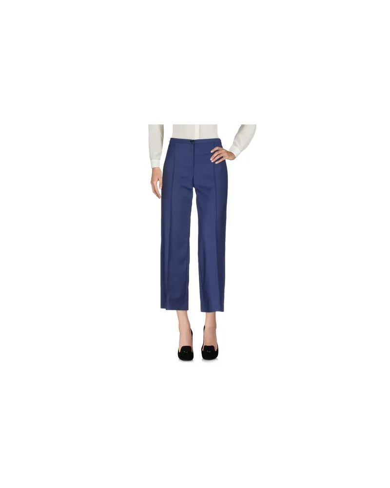 Patrizia Pepe HOSEN & RÖCKE - Hosenauf YOOX.COM Nachtblau