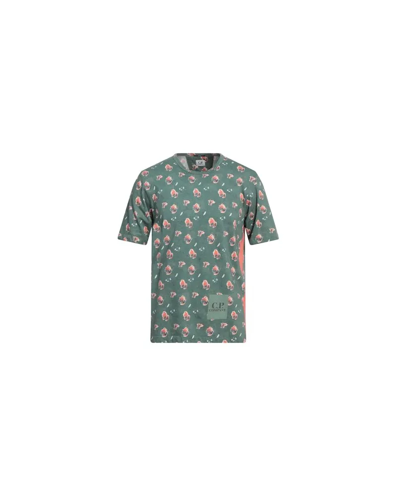 C.P. Company TOPS - T-shirtsauf YOOX.COM Grün