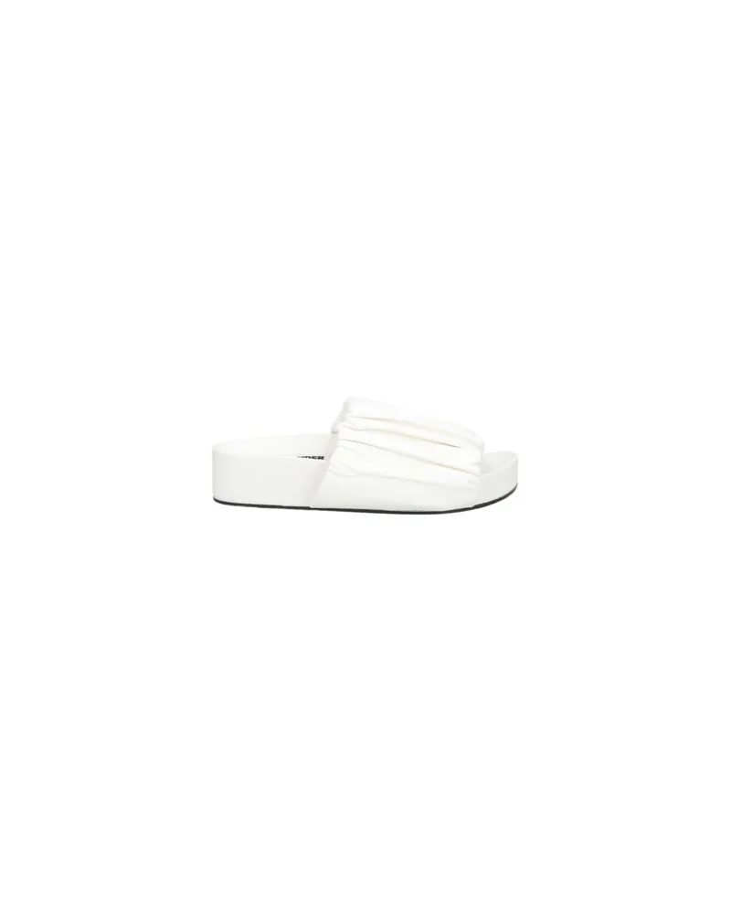 Jil Sander SCHUHE - Sandalenauf YOOX.COM Weiß
