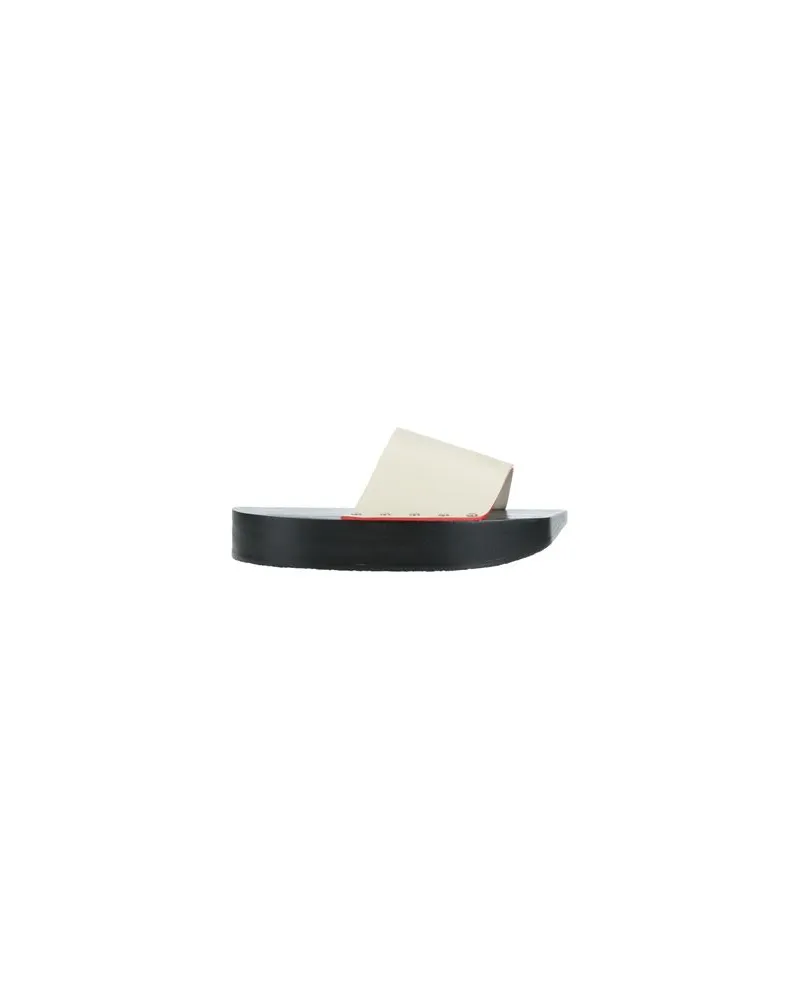 Jil Sander SCHUHE - Sandalenauf YOOX.COM Elfenbein