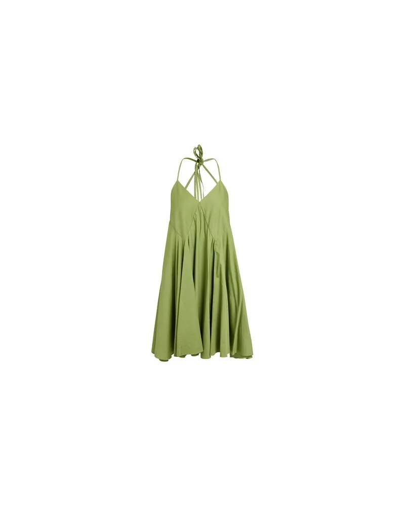 LIYA KLEIDER - Mini-Kleiderauf YOOX.COM Säuregrün