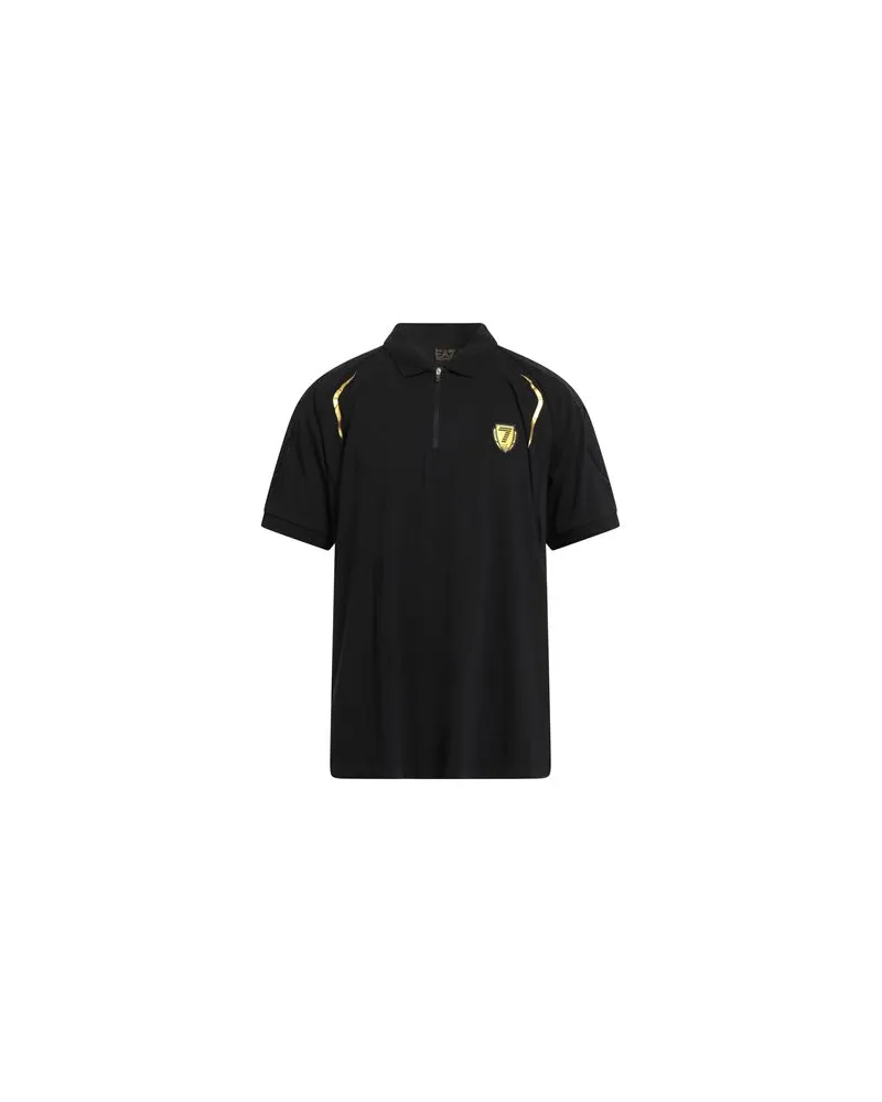 EA7 TOPS - Poloshirtsauf YOOX.COM Schwarz