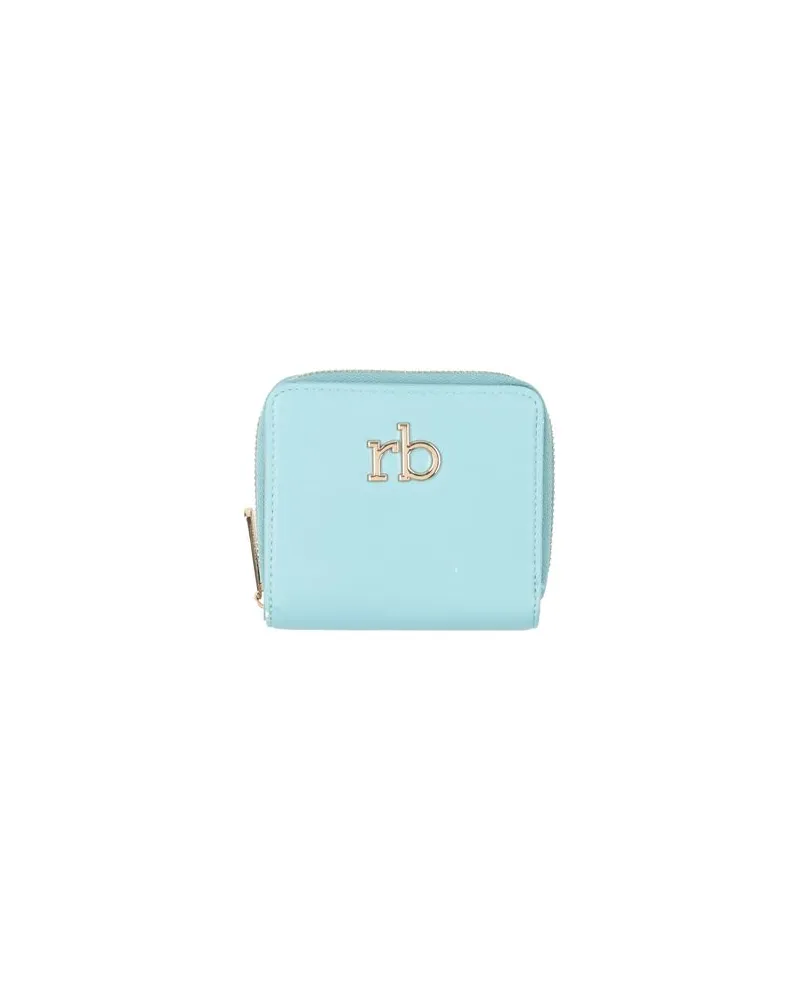 Rocco Barocco Kleinlederwaren - Brieftaschenauf YOOX.COM Himmelblau