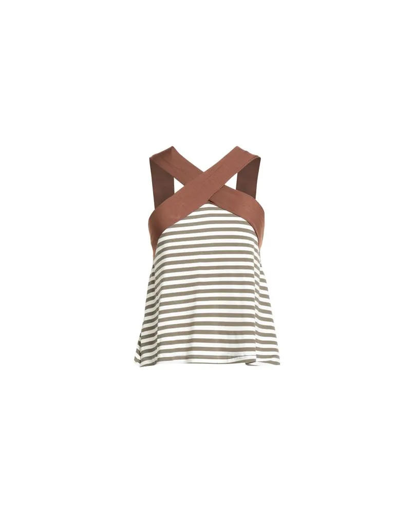 VICOLO TOPS - Topsauf YOOX.COM Militärgrün