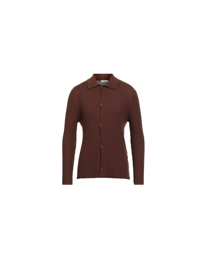 Sandro STRICKWAREN - Strickjackenauf YOOX.COM Braun