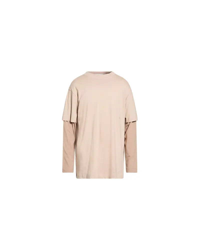 Calvin Klein TOPS - T-shirtsauf YOOX.COM Beige
