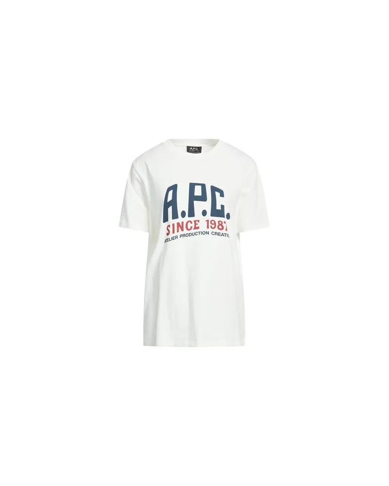 A.P.C. TOPS - T-shirtsauf YOOX.COM Weiß