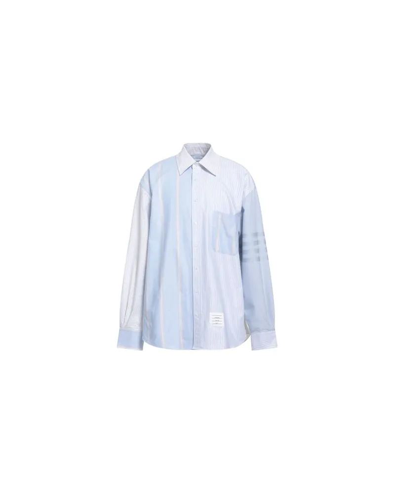 Thom Browne TOPS - Hemdenauf YOOX.COM Hellblau