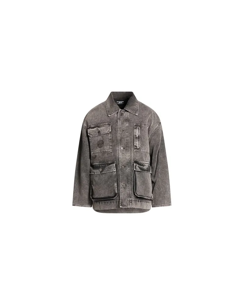 ENTERPRISE JAPAN JACKEN & MÄNTEL - Jeansjacken/Mäntelauf YOOX.COM Grau