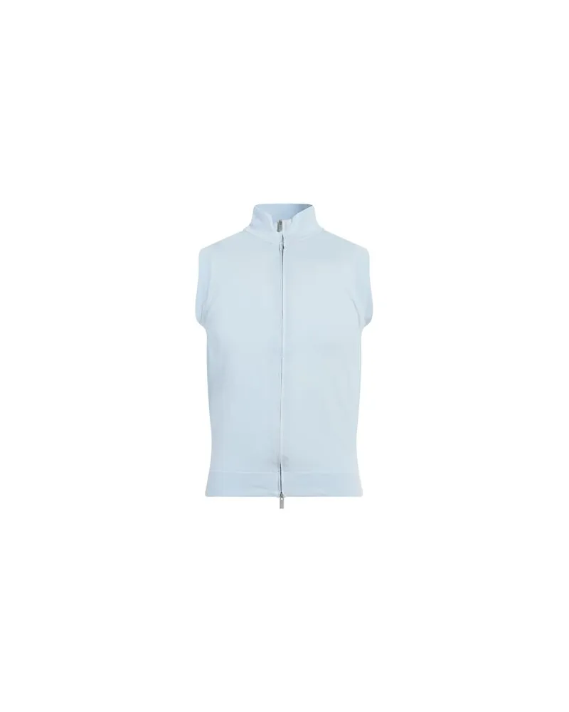 Filippo de Laurentiis STRICKWAREN - Strickjackenauf YOOX.COM Himmelblau