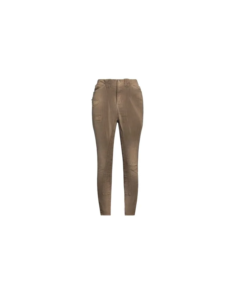 Manila Grace HOSEN & RÖCKE - Hosenauf YOOX.COM Khaki