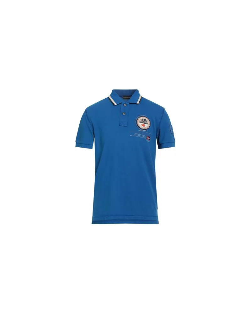 Napapijri TOPS - Poloshirtsauf YOOX.COM Blau