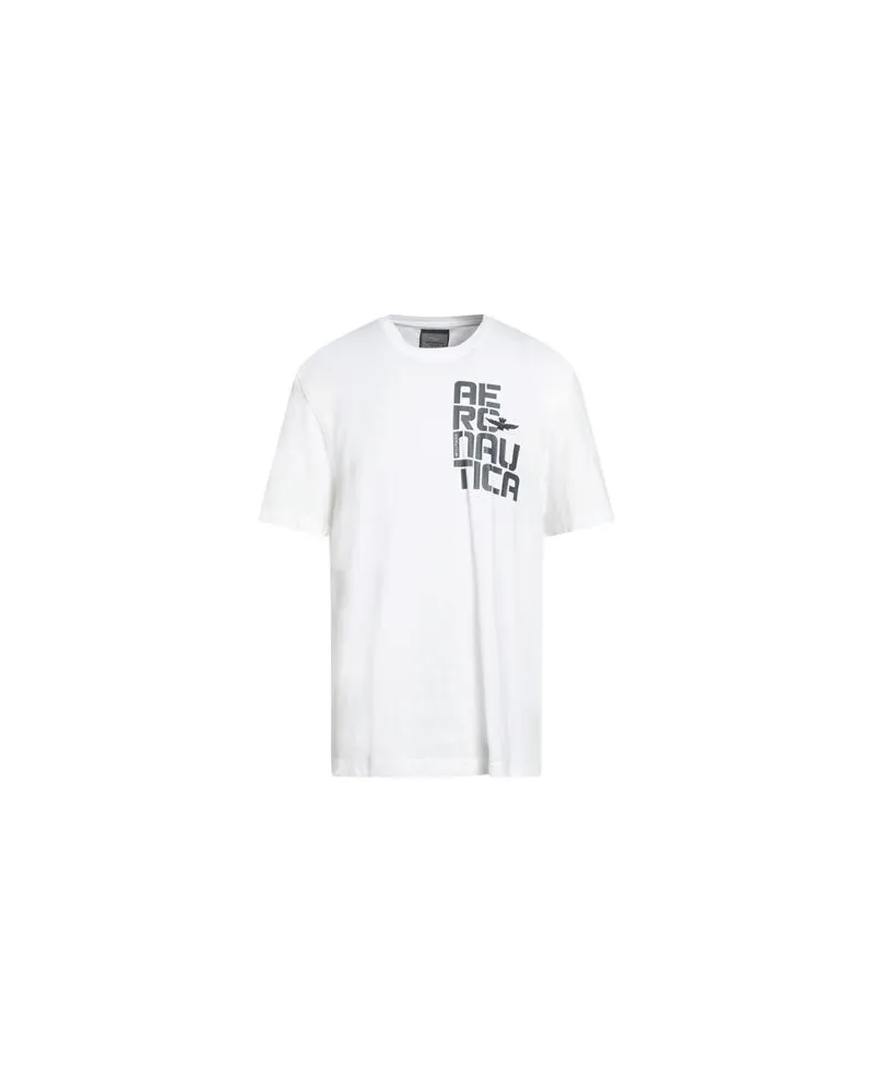 Aeronautica Militare TOPS - T-shirtsauf YOOX.COM Weiß