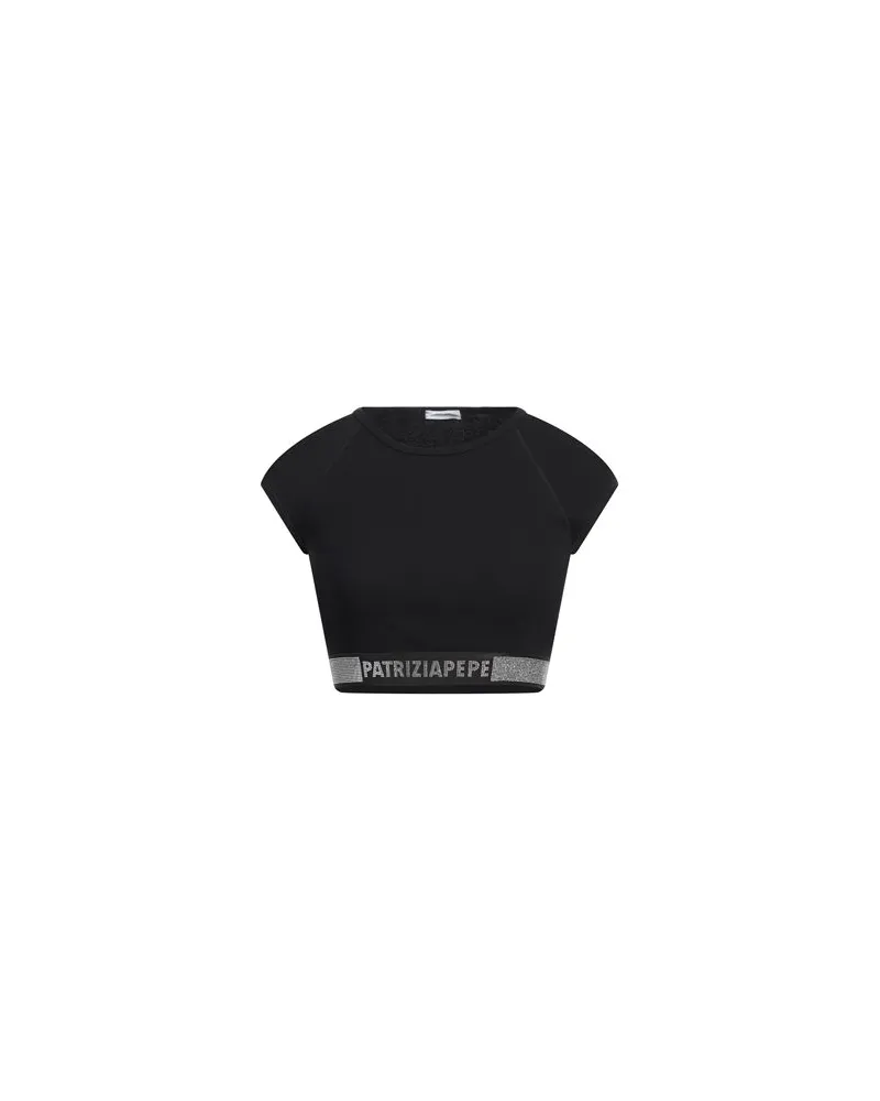 Patrizia Pepe TOPS - T-shirtsauf YOOX.COM Schwarz