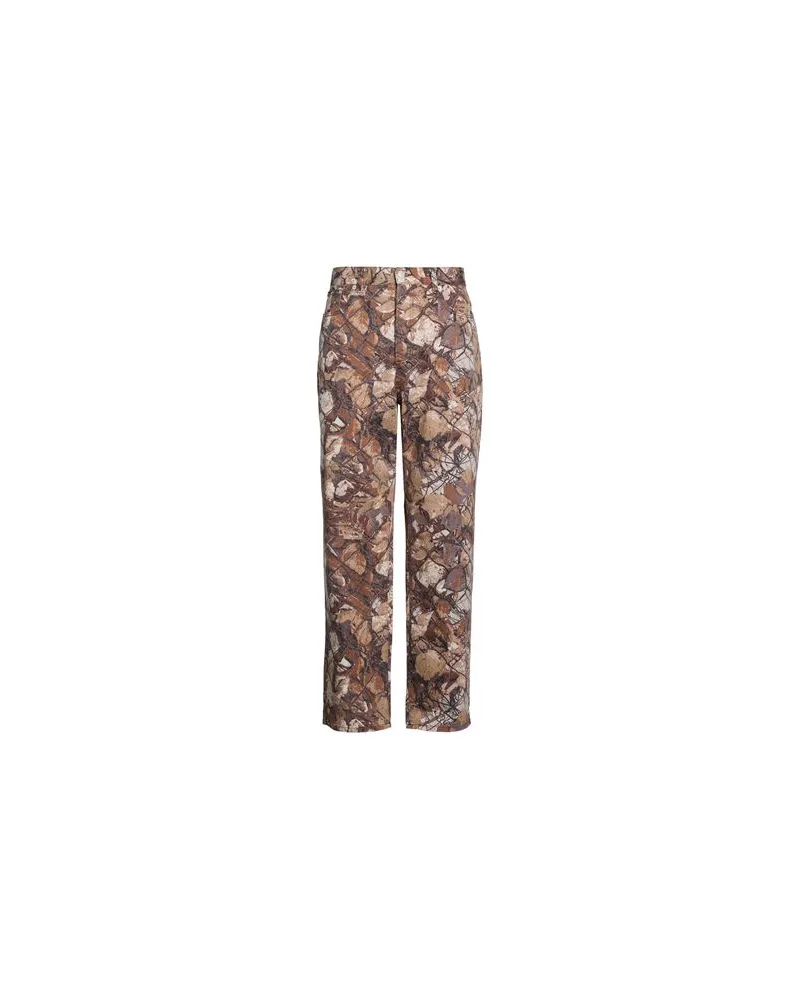 Obey HOSEN & RÖCKE - Hosenauf YOOX.COM Braun