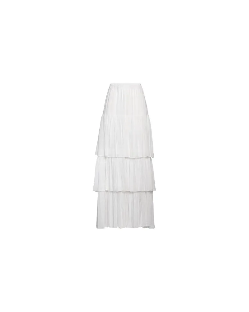 Jucca HOSEN & RÖCKE - Maxi-Röckeauf YOOX.COM Weiß