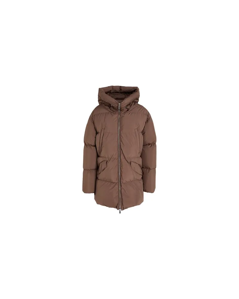 MOORER JACKEN & MÄNTEL - Pufferjacken & Daunenjackenauf YOOX.COM Hellbraun