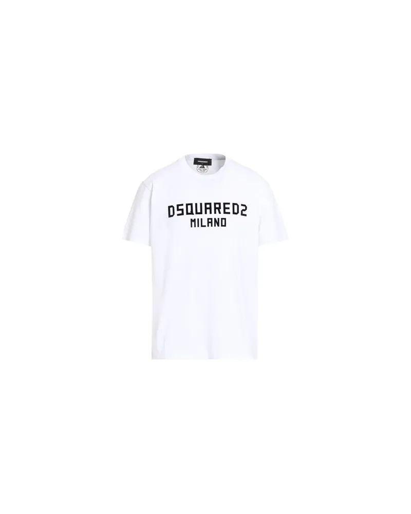 Dsquared2 TOPS - T-shirtsauf YOOX.COM Weiß