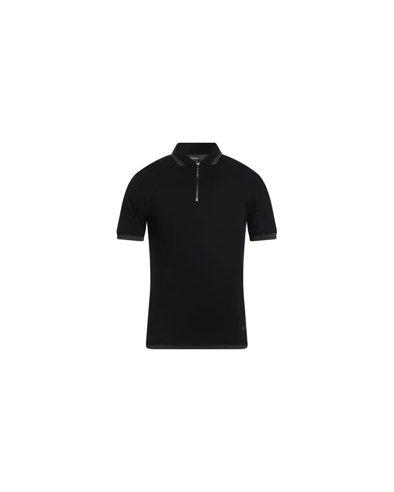 Emporio Armani TOPS - Poloshirtsauf YOOX.COM Schwarz