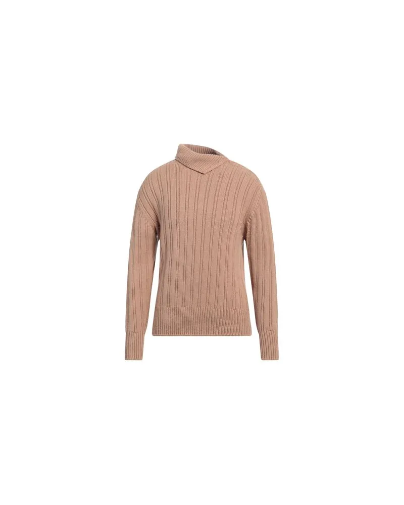 Ferragamo STRICKWAREN - Rollkragenpulloverauf YOOX.COM Beige
