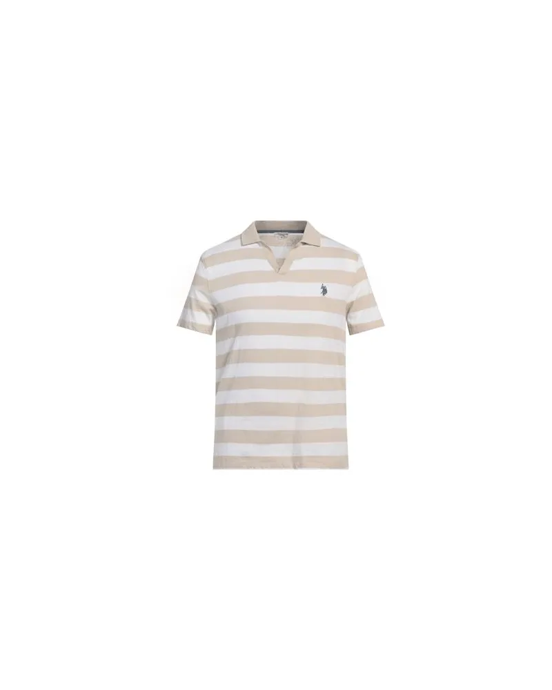 U.S. Polo Assn.  TOPS - Poloshirtsauf YOOX.COM Beige