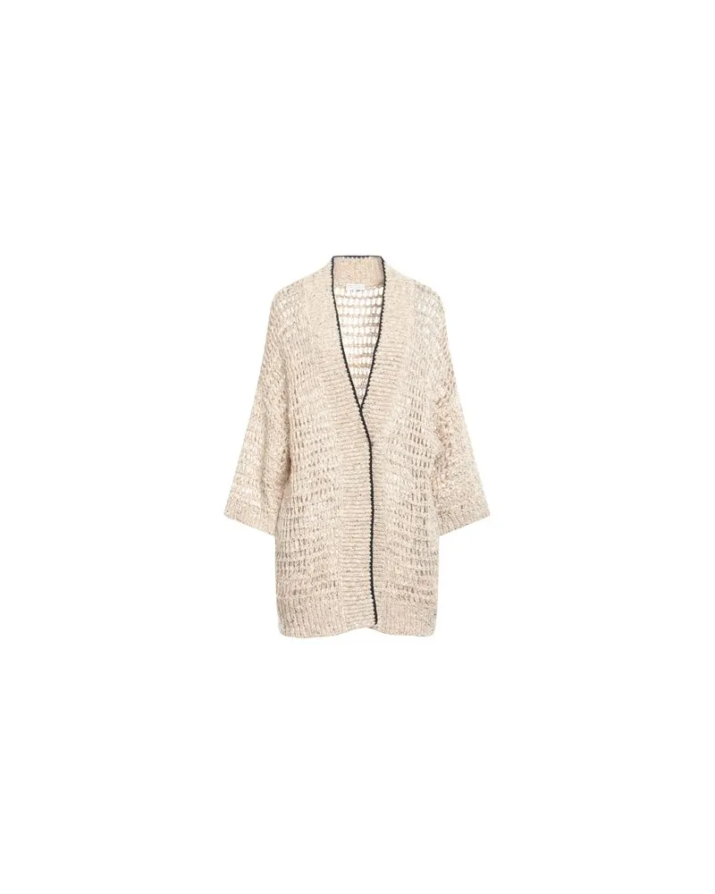 Brunello Cucinelli STRICKWAREN - Strickjackenauf YOOX.COM Beige