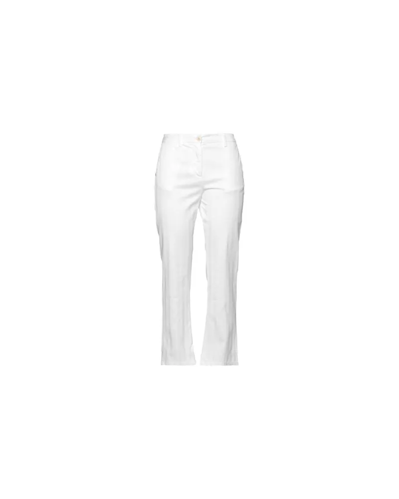 PLAN C HOSEN & RÖCKE - Hosenauf YOOX.COM Weiß
