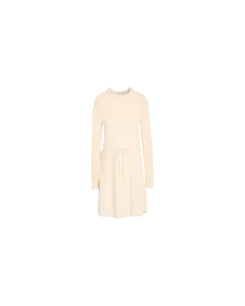 Philosophy Di Lorenzo Serafini KLEIDER - Midi-Kleiderauf YOOX.COM Cremeweiß