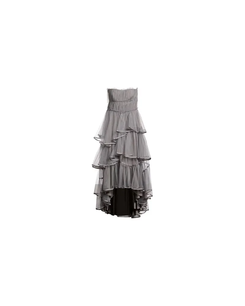 Alberta Ferretti KLEIDER - Midi-Kleiderauf YOOX.COM Grau