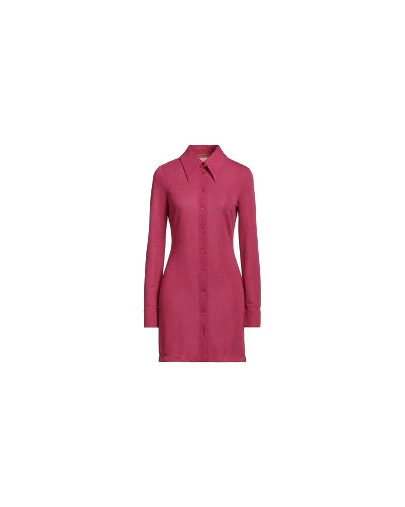 ANDAMANE KLEIDER - Mini-Kleiderauf YOOX.COM Fuchsia