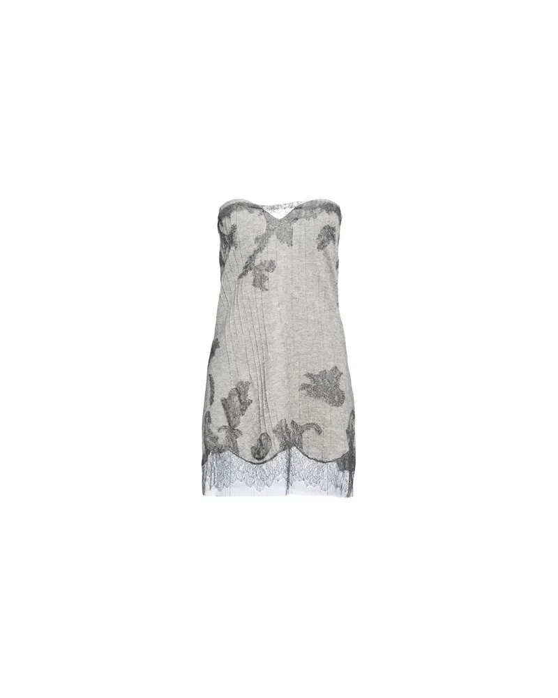 Ermanno Scervino KLEIDER - Mini-Kleiderauf YOOX.COM Grau
