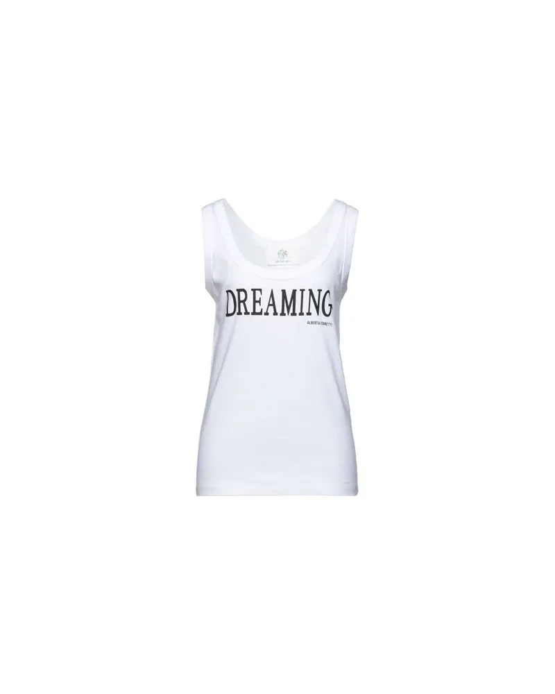 Alberta Ferretti TOPS - Tank Topsauf YOOX.COM Weiß