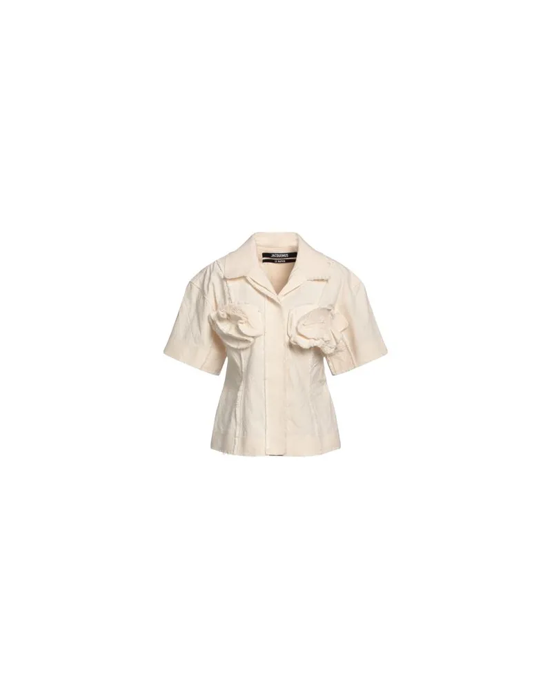 Jacquemus TOPS - Hemdenauf YOOX.COM Elfenbein