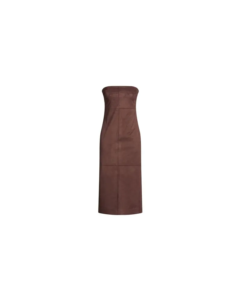 ottod’Ame KLEIDER - Midi-Kleiderauf YOOX.COM Braun