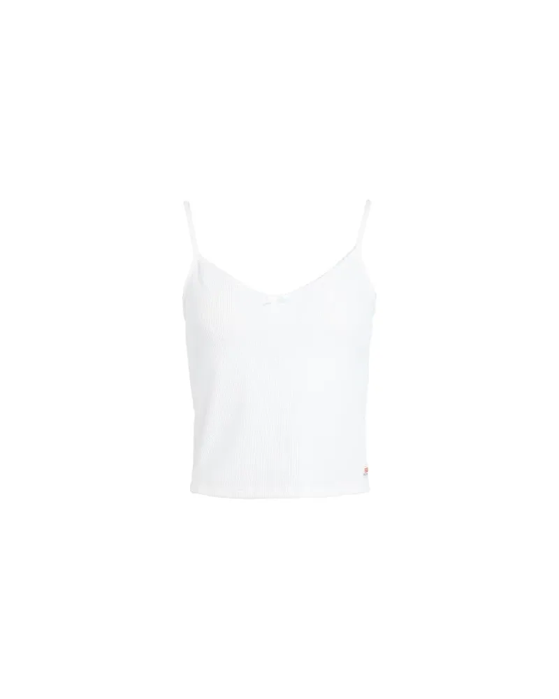 Levi's DRY GOODS WAFFLE TANK WHITES  - TOPS - Tank Topsauf YOOX.COM Elfenbein