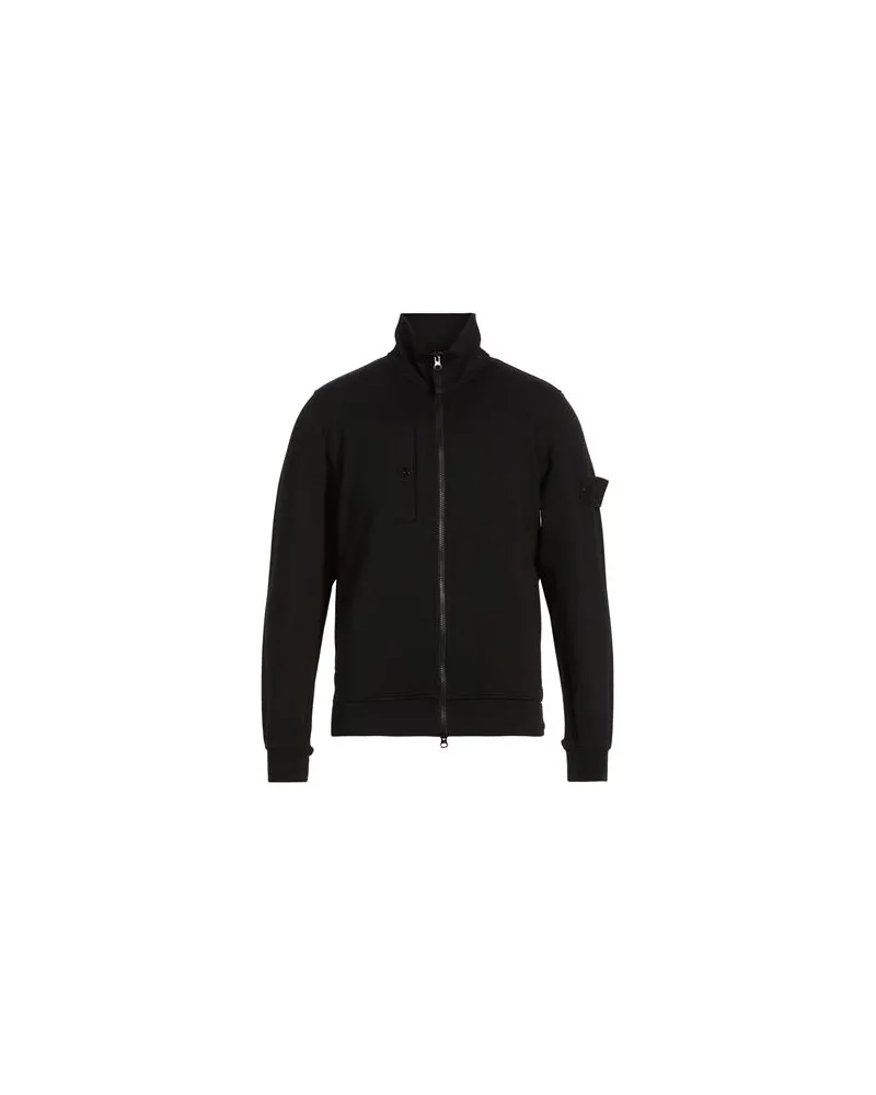 Stone Island TOPS - Sweatshirtsauf YOOX.COM Schwarz